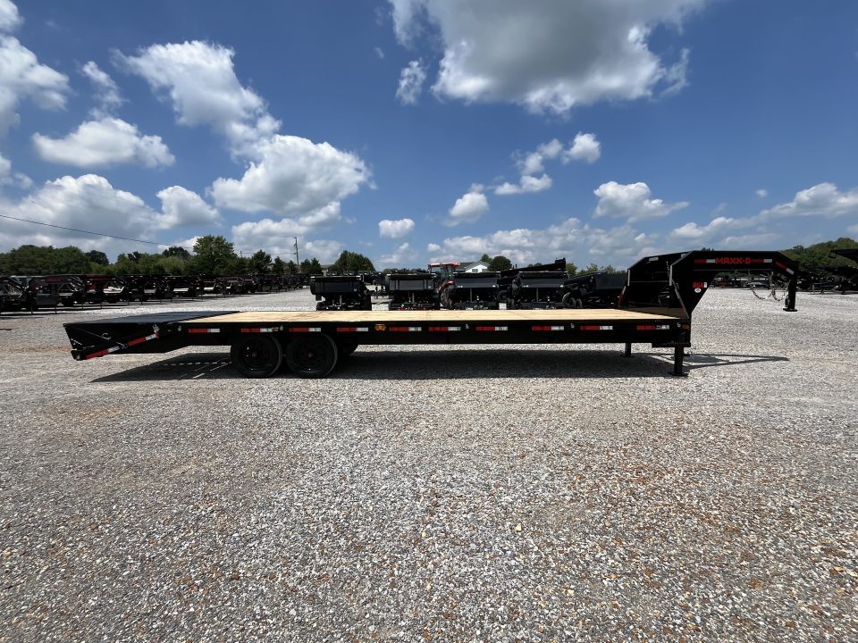 New 2027 MAXXD Gooseneck Flatbed Trailer | 102" x 30' | 18K GVWR