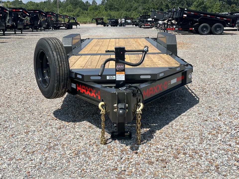 New 2027 MAXXD 83" X 22' 17.5K I-BEAM Tilt Equipment Trailer *ALL NEW*