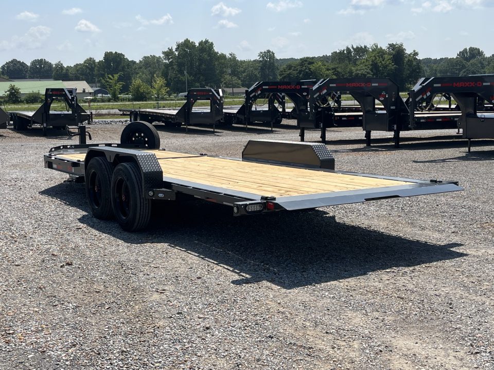 New 2027 MAXXD 83" X 22' 17.5K I-BEAM Tilt Equipment Trailer *ALL NEW*