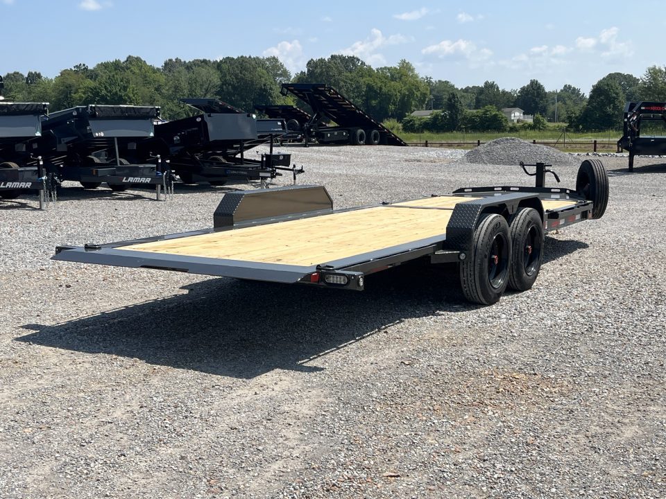 New 2027 MAXXD 83" X 22' 17.5K I-BEAM Tilt Equipment Trailer *ALL NEW*