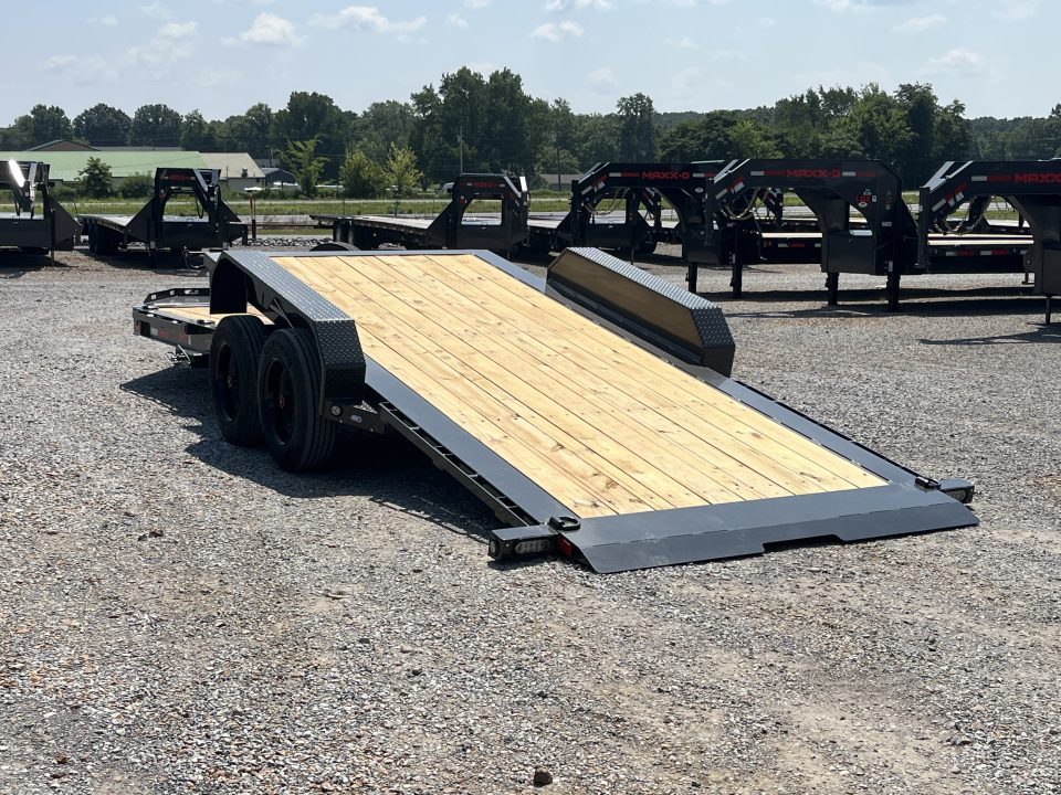 New 2027 MAXXD 83" X 22' 17.5K I-BEAM Tilt Equipment Trailer *ALL NEW*