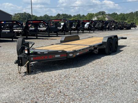 New 2027 MAXXD 83" X 22' 17.5K I-BEAM Tilt Equipment Trailer *ALL NEW*