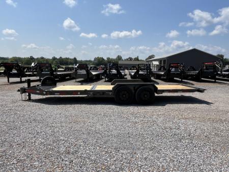 New 2027 MAXXD 83" X 22' 17.5K I-BEAM Tilt Equipment Trailer *ALL NEW*