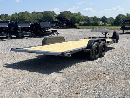 New 2027 MAXXD 83" X 22' 17.5K I-BEAM Tilt Equipment Trailer *ALL NEW*