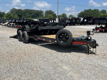 New 2027 MAXXD 83" X 22' 17.5K I-BEAM Tilt Equipment Trailer *ALL NEW*