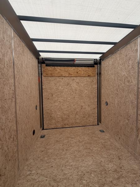 New 2026 FORMULA TRAILERS 6 x 12 Cargo / Enclosed Trailer with 6ft 6in interior Ramp Door - Light Lid
