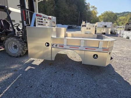 New Martin Truck Bodies 98x104 SBV Flatbed 8' DRW Longbed 8" DROP IN SIDES