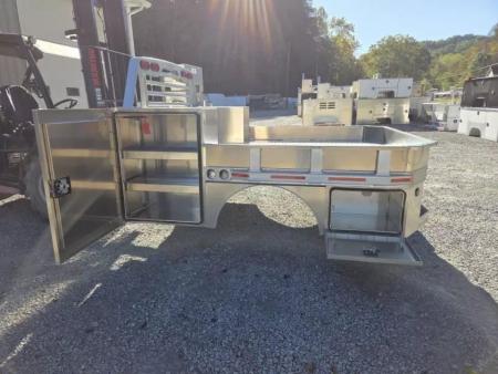 New Martin Truck Bodies 98x104 SBV Flatbed 8' DRW Longbed 8" DROP IN SIDES