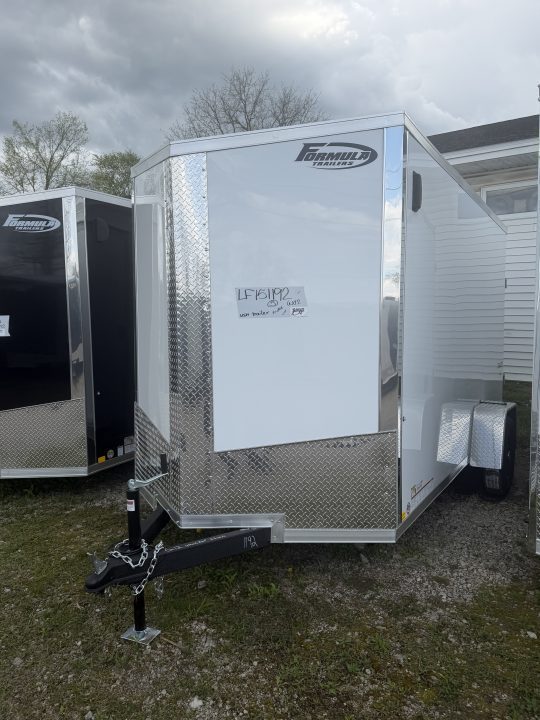 New 2026 FORMULA TRAILERS 6 x 12 Cargo / Enclosed Trailer with 6ft 6in interior Ramp Door