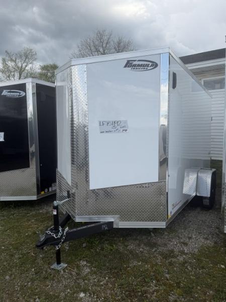 New 2026 FORMULA TRAILERS 6 x 12 Cargo / Enclosed Trailer with 6ft 6in interior Ramp Door