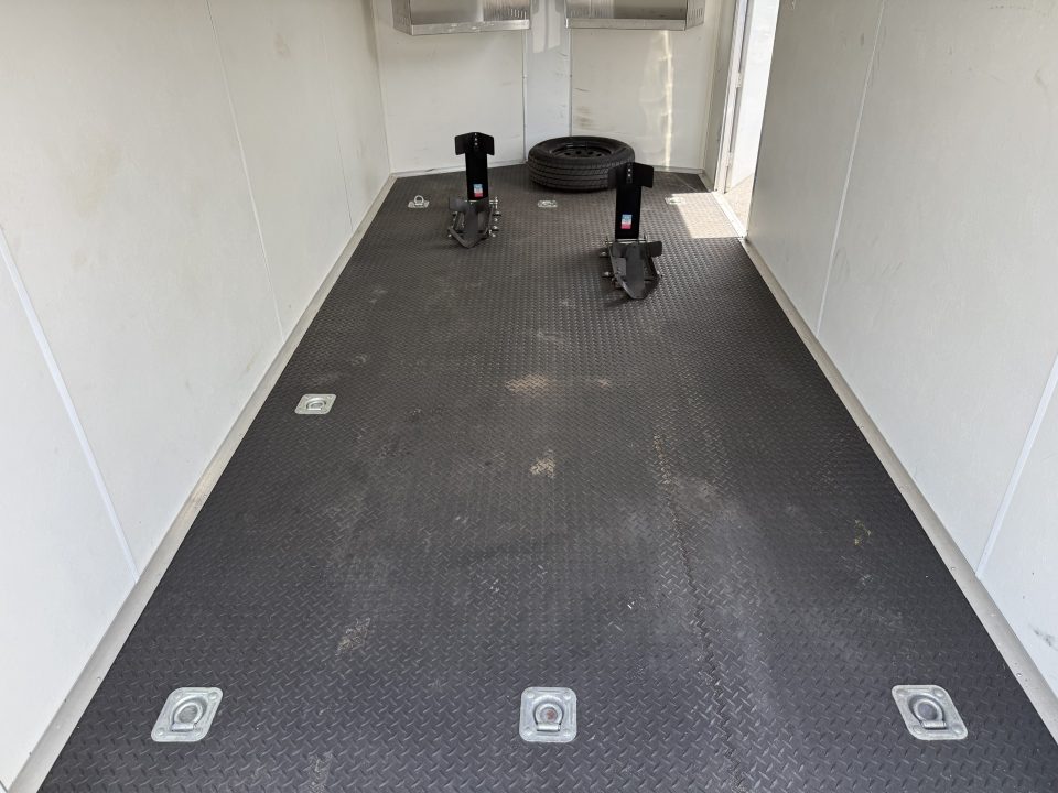 Used GANS714TA2 2021 Cargo Mate 7'X14' Enclosed Motorcycle Trailer