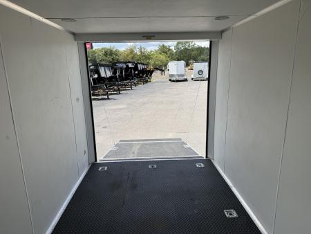 Used GANS714TA2 2021 Cargo Mate 7'X14' Enclosed Motorcycle Trailer