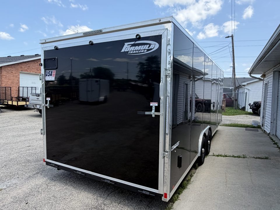 New 2026 8.5 x 24 Formula Conquest Enclosed Trailer 10k GVW 7ft interior