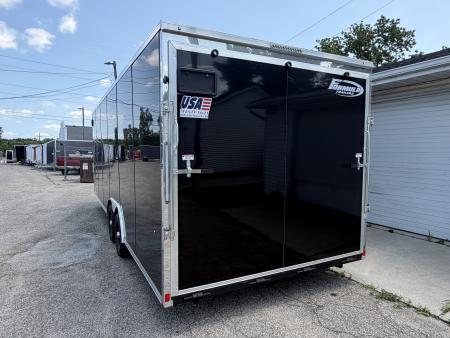 New 2026 8.5 x 24 Formula Conquest Enclosed Trailer 10k GVW 7ft interior