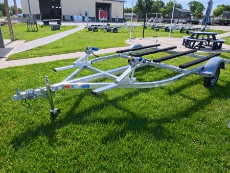 New 2027 Bear Track PWC 80 X 144D 2 Place Jet Ski Trailer, Single Axle with Swivel Jack