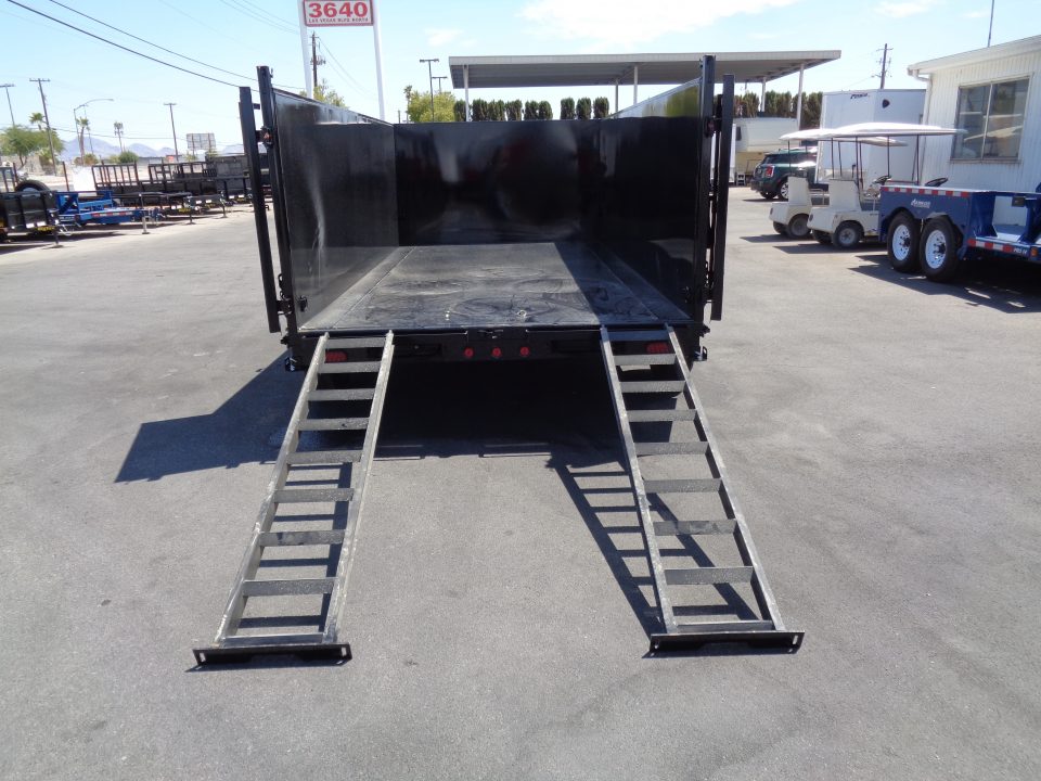 New 2027 Big Tex Trailers * 14LP-14 P4 * 14Ft 4Ft-Side Heavy Duty Ultra Low Profile 14k Dump Trailer w/ 4Ft Sides