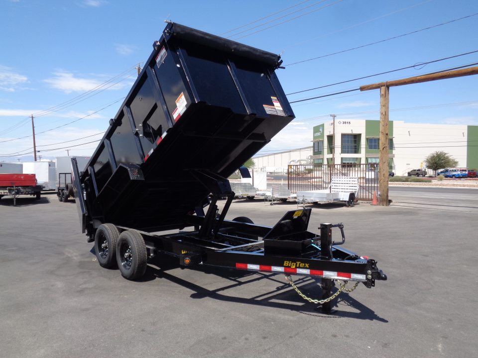 New 2027 Big Tex Trailers * 14LP-14 P4 * 14Ft 4Ft-Side Heavy Duty Ultra Low Profile 14k Dump Trailer w/ 4Ft Sides