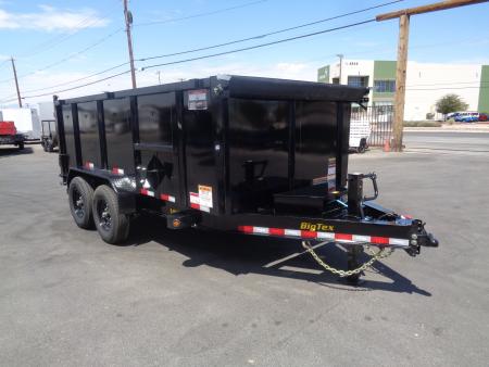 New 2027 Big Tex Trailers * 14LP-14 P4 * 14Ft 4Ft-Side Heavy Duty Ultra Low Profile 14k Dump Trailer w/ 4Ft Sides