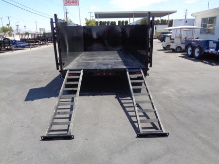 New 2027 Big Tex Trailers * 14LP-14 P4 * 14Ft 4Ft-Side Heavy Duty Ultra Low Profile 14k Dump Trailer w/ 4Ft Sides