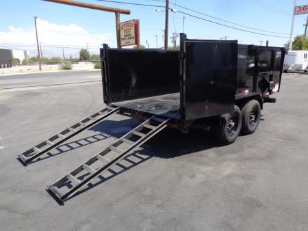New 2027 Big Tex Trailers * 14LP-14 P4 * 14Ft 4Ft-Side Heavy Duty Ultra Low Profile 14k Dump Trailer w/ 4Ft Sides