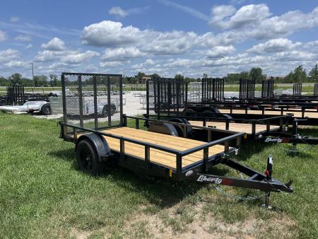 New 2026 Liberty 3k 72 x10 Utility Trailer