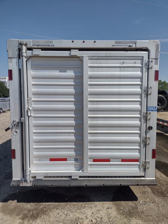 Used 2018 Featherlite Trailers 20' Stock / Stock Combo Trailer