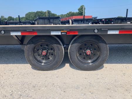 New 2027 MAXX-D 102x40 TANDEM 12K GN W/ SLIDE IN RAMPS, RATCHET RAIL AND TORQUE TUBE Flatbed Trailer