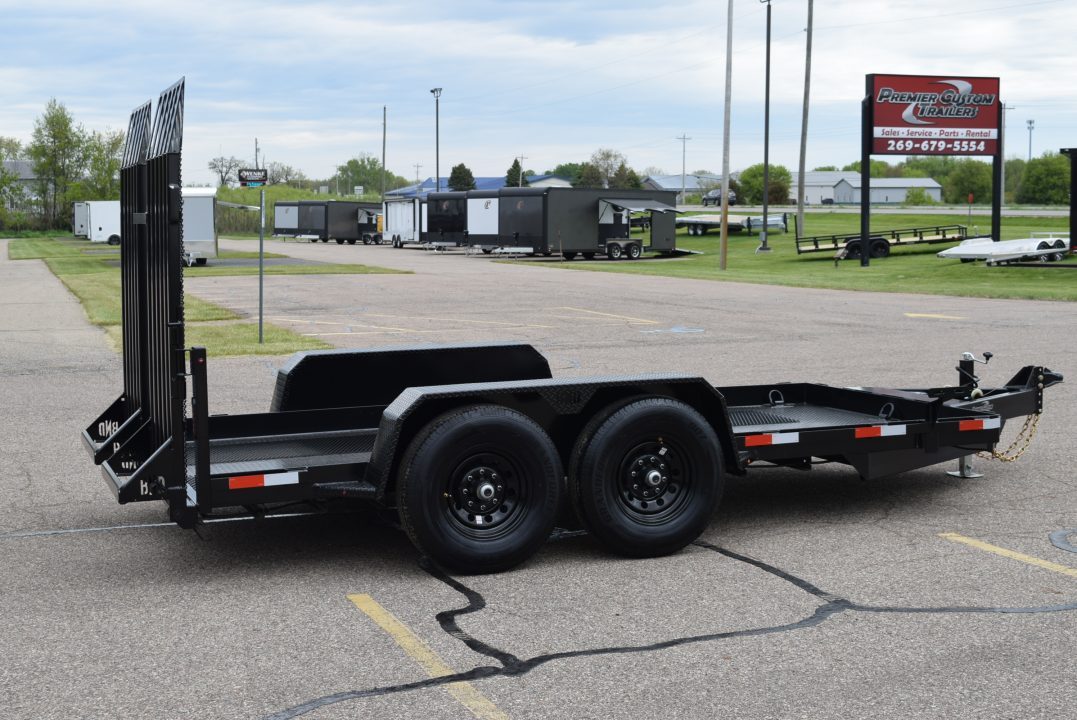 New BND 6.5x14 SCISSOR LIFT TRAILER w/ 7000LB AXLES