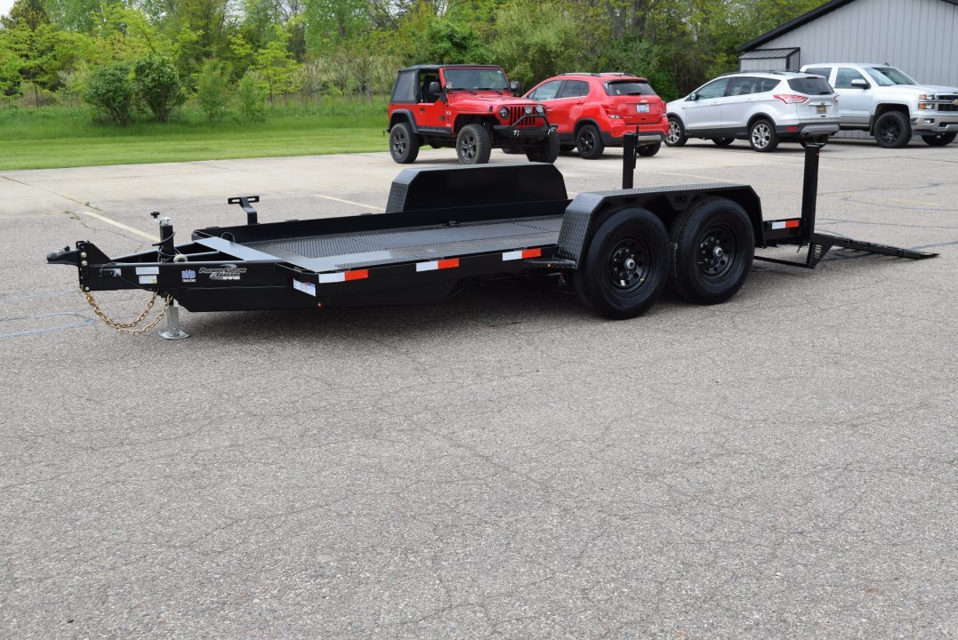 New BND 6.5x14 SCISSOR LIFT TRAILER w/ 7000LB AXLES