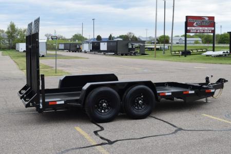 New BND 6.5x14 SCISSOR LIFT TRAILER w/ 7000LB AXLES