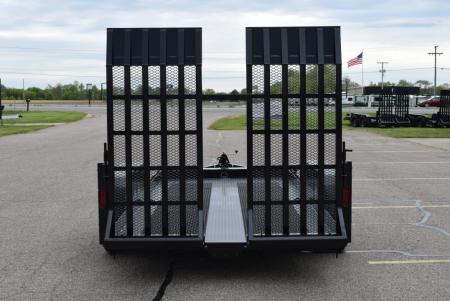 New BND 6.5x14 SCISSOR LIFT TRAILER w/ 7000LB AXLES