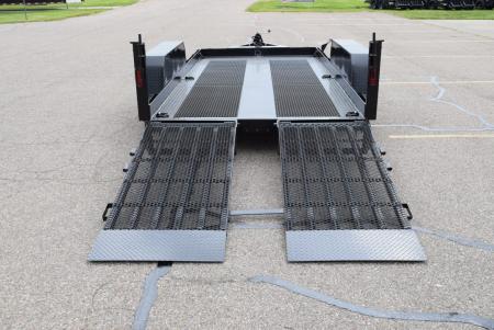 New BND 6.5x14 SCISSOR LIFT TRAILER w/ 7000LB AXLES