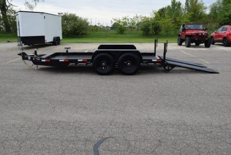New BND 6.5x14 SCISSOR LIFT TRAILER w/ 7000LB AXLES