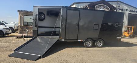 Used 2022 Haulmark VENTURE Motorcycle/Snowmobile Trailer