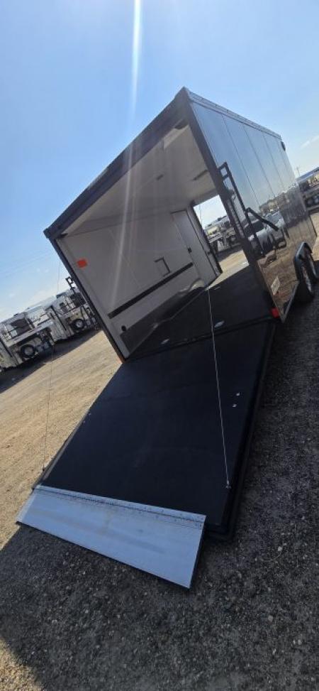 Used 2022 Haulmark VENTURE Motorcycle/Snowmobile Trailer