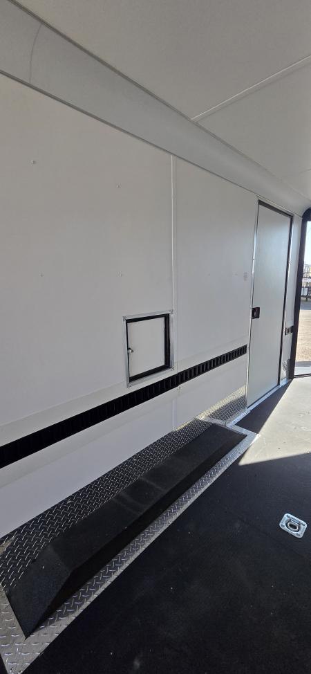 Used 2022 Haulmark VENTURE Motorcycle/Snowmobile Trailer