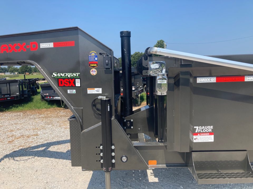 New 2027 MAXX-D 83x20 TANDEM 20K GN TELESCOPIC DUMP W/ HYDROJACKS, SLIDE IN RAMPS, WIRELESS REMOTE & 3' SIDES Dump Trailer