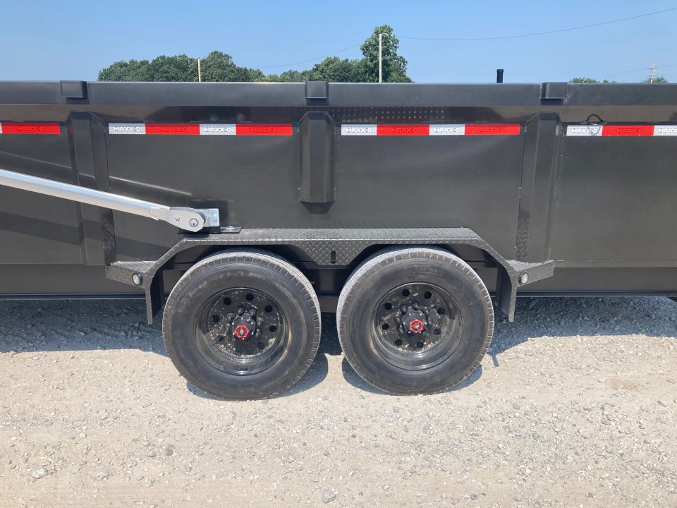 New 2027 MAXX-D 83x20 TANDEM 20K GN TELESCOPIC DUMP W/ HYDROJACKS, SLIDE IN RAMPS, WIRELESS REMOTE & 3' SIDES Dump Trailer