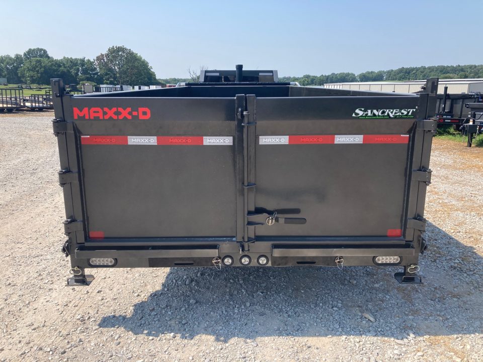 New 2027 MAXX-D 83x20 TANDEM 20K GN TELESCOPIC DUMP W/ HYDROJACKS, SLIDE IN RAMPS, WIRELESS REMOTE & 3' SIDES Dump Trailer