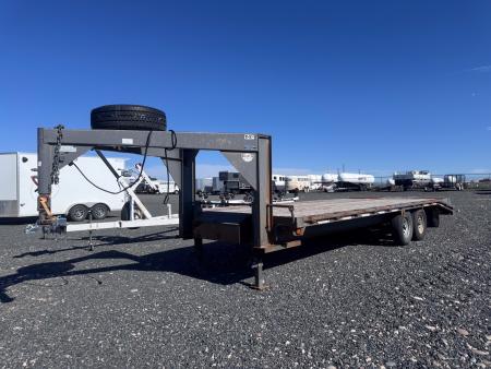 Used 2014 Walton Trailer 24' GN FLATBED