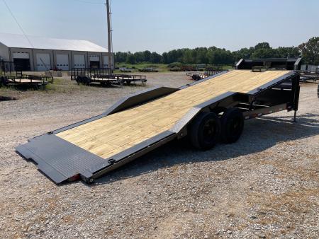 New 2027 MAXX-D 102X24 TANDEM 18K GN FULL TILT W/ HYDROJACKS, DRIVE OVER FENDERS & WIRELESS REMOTE Tilt Trailer