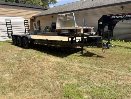 New 2027 PJ TRAILERS 83  x 24' CC Tri- Axle Equipment Trailer
