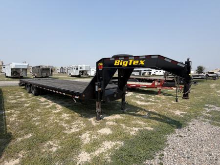Used 2020 Big Tex Trailers 25GN 20+5 Flatbed Trailer