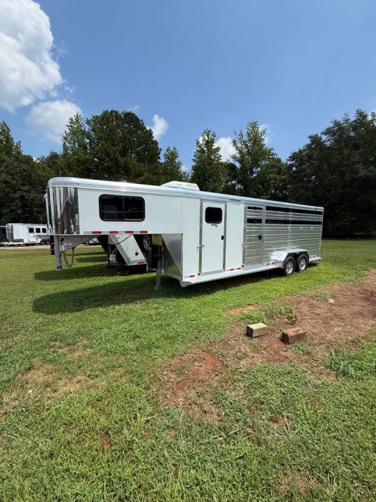 New 2026 Cimarron Trailers Lonestar Stock Combo 24' Stock / Stock Combo Trailer