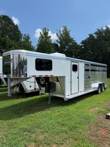 New 2026 Cimarron Trailers Lonestar Stock Combo 24' Stock / Stock Combo Trailer