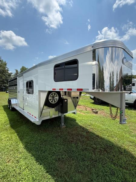 New 2026 Cimarron Trailers Lonestar Stock Combo 24' Stock / Stock Combo Trailer
