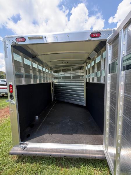 New 2026 Cimarron Trailers Lonestar Stock Combo 24' Stock / Stock Combo Trailer