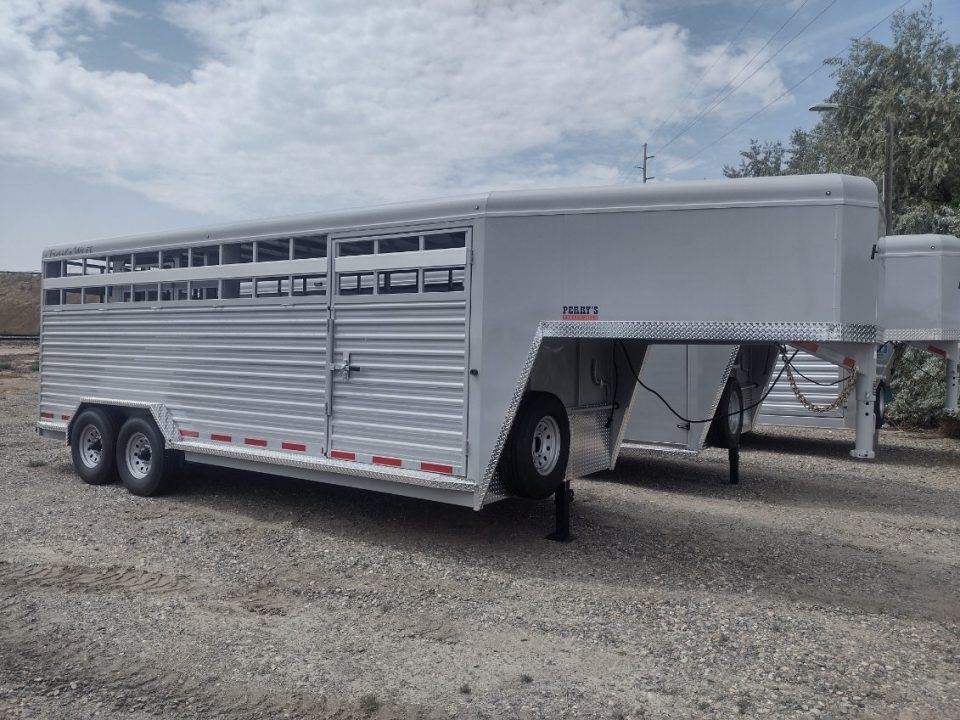 New 2027 Trails West Hotshot 20' Stock Trailer
