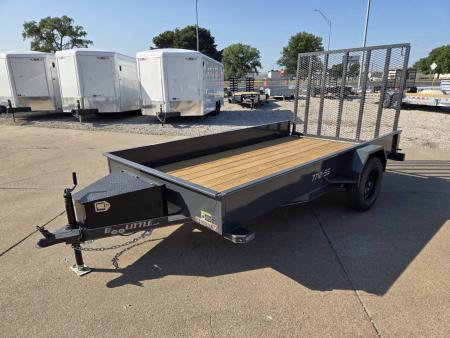 New 2027 Doolittle Trailers 77x12 Solid Side 3K Utility Trailer