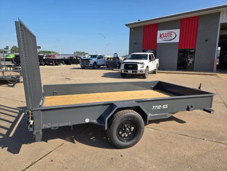 New 2027 Doolittle Trailers 77x12 Solid Side 3K Utility Trailer